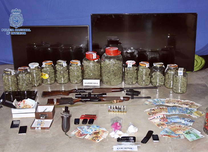 Desarticulado un grupo dedicado a la venta de drogas en Plasencia