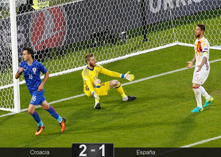 La Selección Española se complica la vida frente Croacia