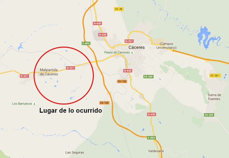 Un hombre muere ahogado en la provincia de Cáceres