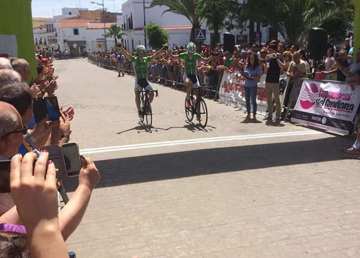 Dani Sánchez y Marcos Galán, campeones de Extremadura de Ciclismo