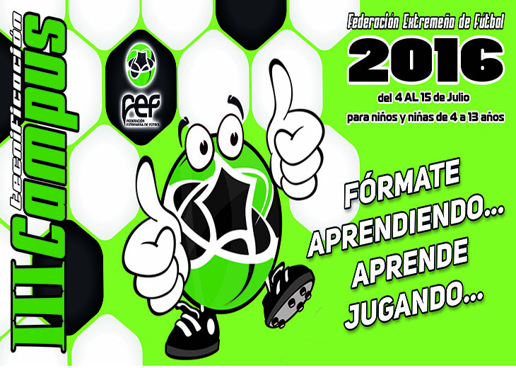 La Federación Extremadura de Fútbol organiza el III Campus de Tecnificación