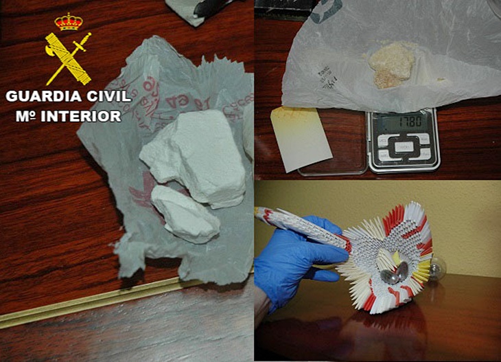 Operación contra el tráfico de drogas en la provincia de Cáceres