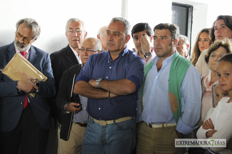 Dos médicos homenajeados en la Plaza de Toros de Badajoz