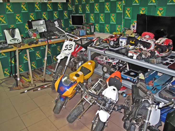 16 detenidos por más 70 robos en la región