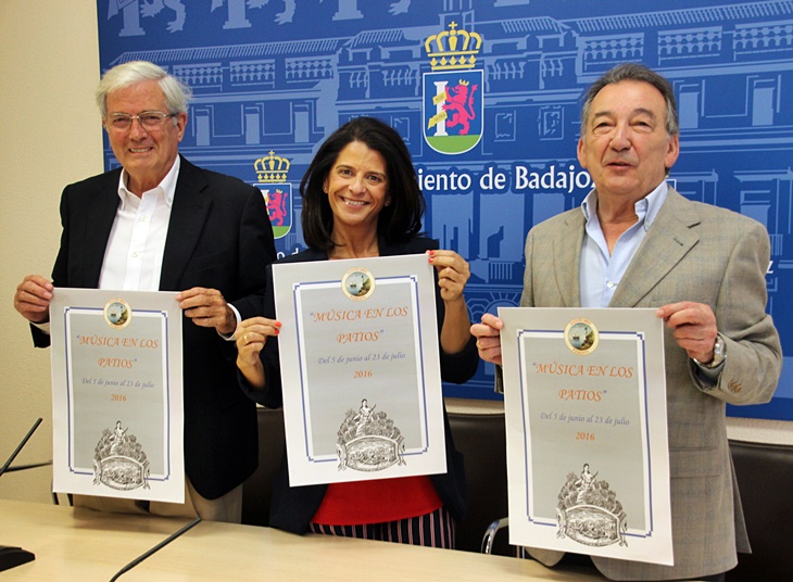 La música inundará los patios de Badajoz