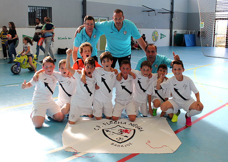 El Flecha Negra preparado para la fase final del nacional benjamín de clubes