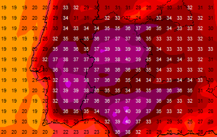 ¿Temperaturas de 38ºC para la Feria de San Juan en Badajoz?