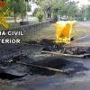 Detenido por quemar 11 contenedores en Malpartida de Cáceres