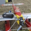 Los hidroaviones sobrevuelan el Guadiana en Badajoz