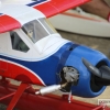 Los hidroaviones sobrevuelan el Guadiana en Badajoz