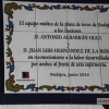 Dos médicos homenajeados en la Plaza de Toros de Badajoz