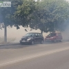 La Policía corta la avenida Manuel Rojas debido a un incendio