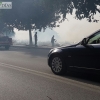 La Policía corta la avenida Manuel Rojas debido a un incendio