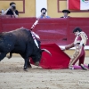 Imágenes de la corrida de &#39;El Juli&#39;, Morante y Roca Rey en Badajoz