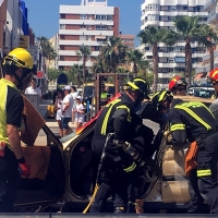 Bomberos de la Diputación destacan en Rescate en Accidentes de Tráfico