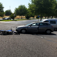 Dos motoristas heridos en dos accidentes de tráfico en Badajoz