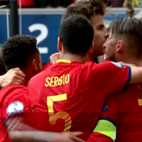 Piqué da los 3 primeros puntos a España en la Eurocopa