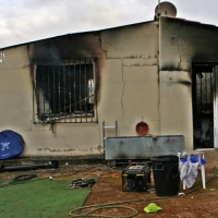 Un incendio destapa un laboratorio de cocaína en una casa rural