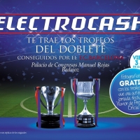 El trofeo de la Liga y la Copa del Rey están en Badajoz