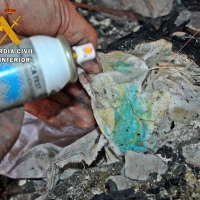 Un incendio destapa un laboratorio de cocaína en una casa rural