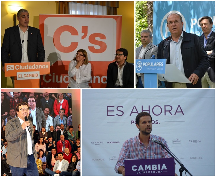 Los partidos políticos cierran hoy su campaña electoral
