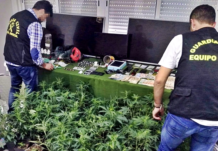 19 detenidos en una operación contra el tráfico de drogas en la región