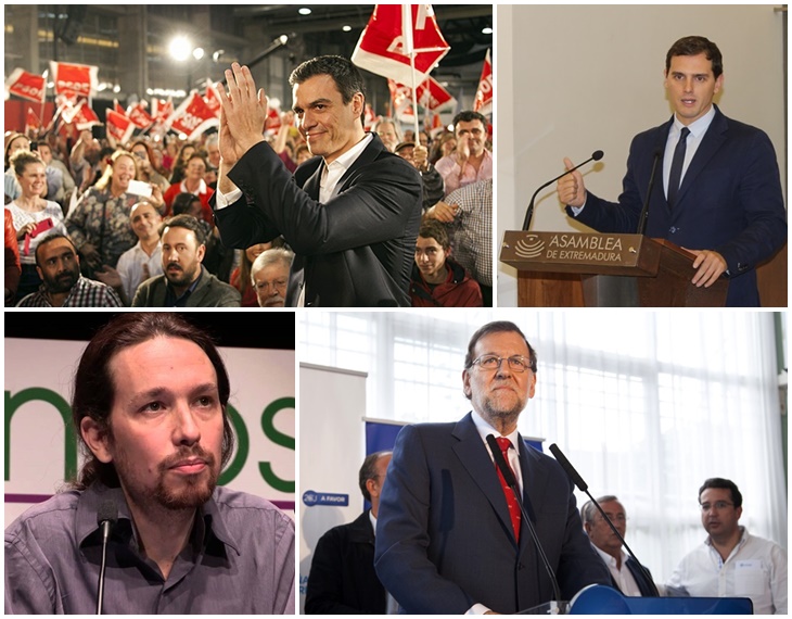 Los líderes nacionales visitarán Extremadura durante la campaña