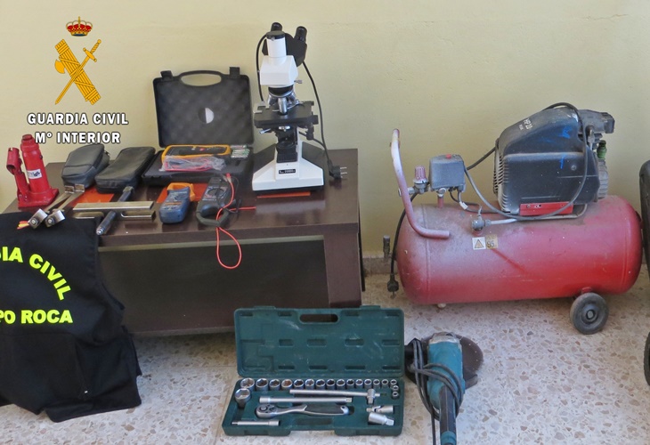 Dos detenidos por robar en la depuradora de Fuente del Maestre