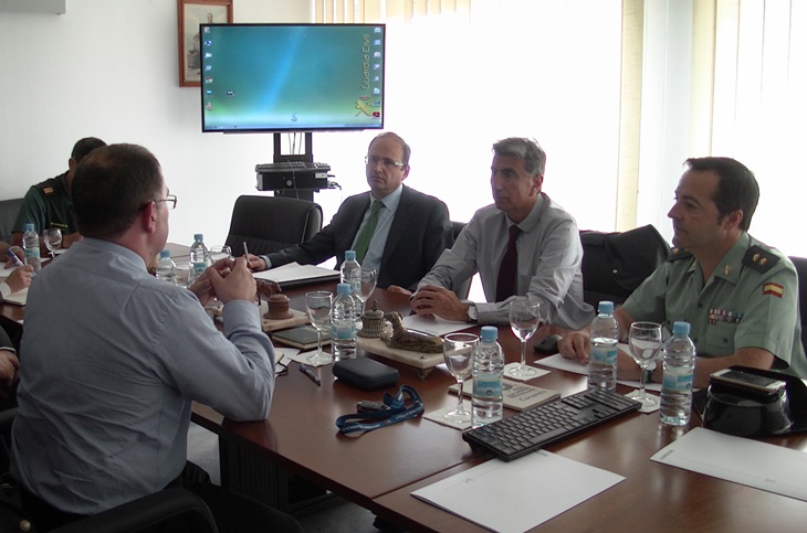 Guardia Civil y policía portuguesa tratan juntas el tráfico de armas y explosivas