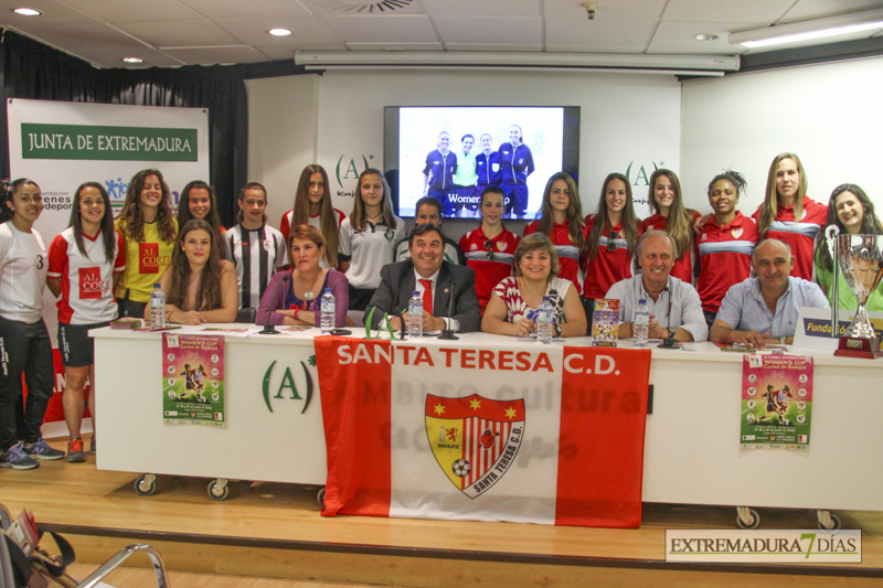 Presentado el Torneo Women&#39;s Cup ciudad de Badajoz