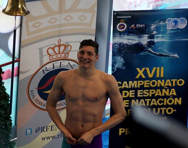 Los extremeños Miguel Durán y Fátima Gallardo brillan en el nacional de natación