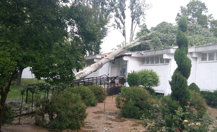 Vecinos: ‘lo de ayer en Villanueva parecía un huracán’