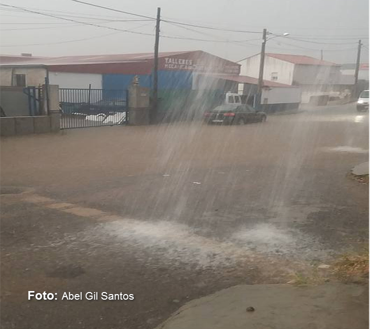 Imágenes de las inundaciones de ayer en Alburquerque