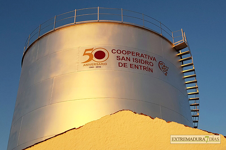 La cooperativa San Isidro de Entrín Bajo (Badajoz) cumple medio siglo