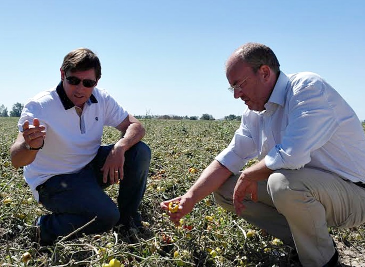 Monago pide a la Junta que actúe para paliar los daños de las tormentas