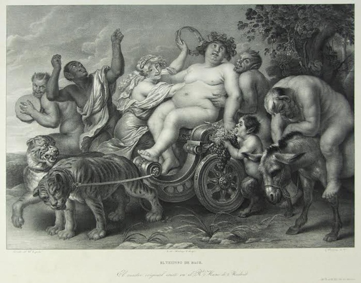 Una exposición recorre la simbología del dios Baco