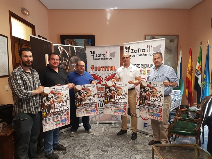 Zafra prepara su I Feria del Marisco