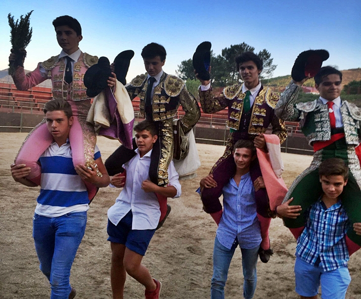 Fin de semana de éxitos para la Escuela Taurina pacense