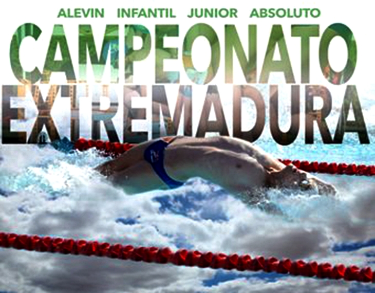 Arranca el Campeonato de Extremadura de Natación