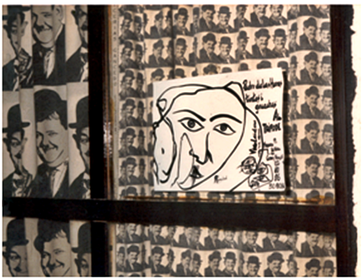 El artista plástico Pedro de las Heras expone  37 collages en La Tetería