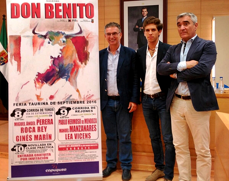 Presentados los carteles de la Feria taurina de Don Benito