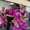 GALERÍA II - Las agrupaciones del Festival Folklórico realizan el tradicional desfile por las calles de Badajoz