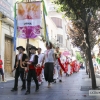 GALERÍA II - Las agrupaciones del Festival Folklórico realizan el tradicional desfile por las calles de Badajoz