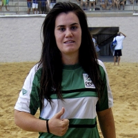 La extremeña Selene Alegre, convocada por la selección española de fútbol playa