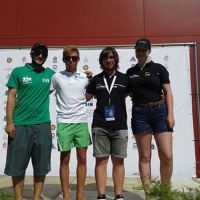 Los extremeños Fernández y Holguín continúan escalando en el mundial vaurien de vela