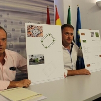 Los kioscos de la Plaza de España de Mérida tendrán una cubierta vegetal y aseos