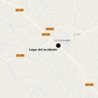 Muere una mujer tras caerse de un puente en La Coronada