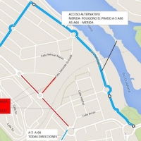 La avenida Duque de Ahumada de Mérida será cortada al tráfico