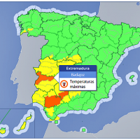 Las Vegas del Guadiana estarán hoy en alerta naranja por calor