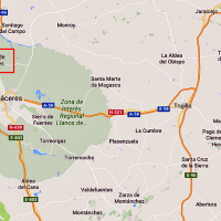 Fallece una niña de 11 años en un accidente en la provincia de Cáceres